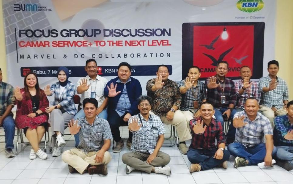 Peserta FGD dari SBU Marunda dan Cakung. Berkoordinasi untuk layanan yang lebih baik. -MY-